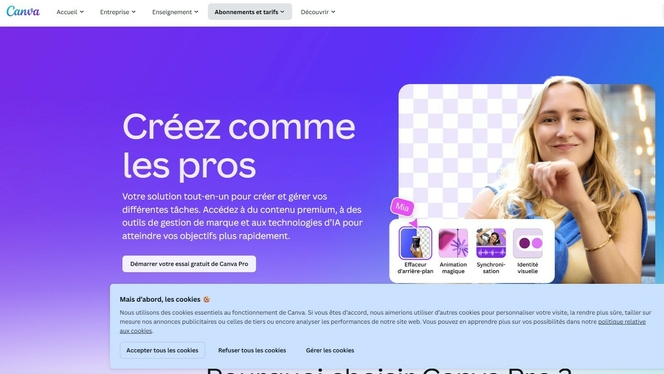 L'IA Claude (Anthropic) crée et édite désormais sur Canva !