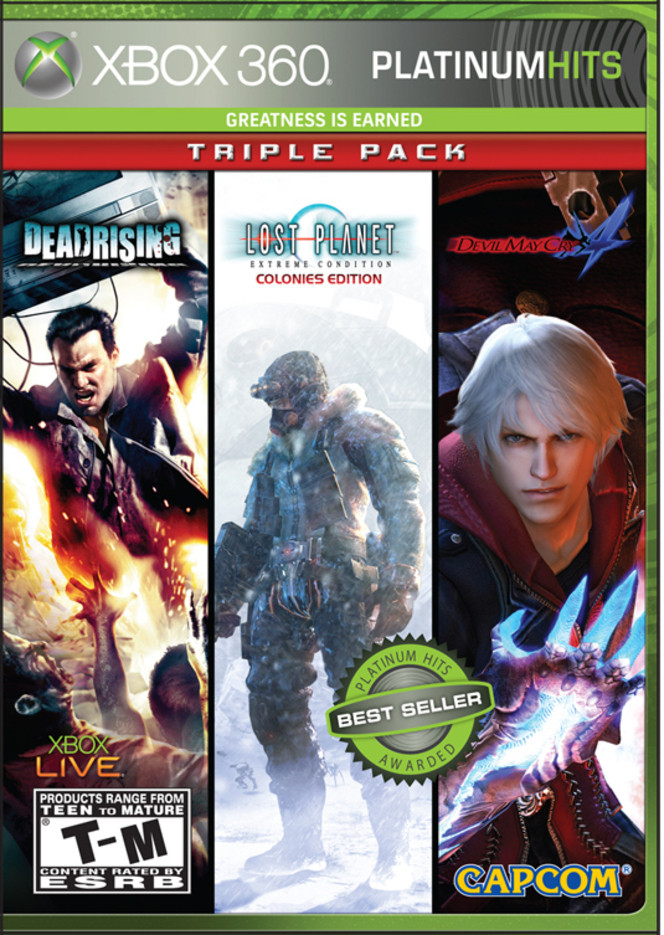 Capcom - Platinum Hits Triple Pack - pochette