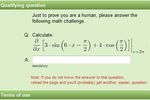 Captcha-math