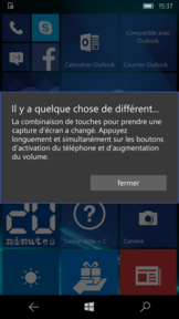 Réaliser une capture d’écran sur un smartphone Windows 10