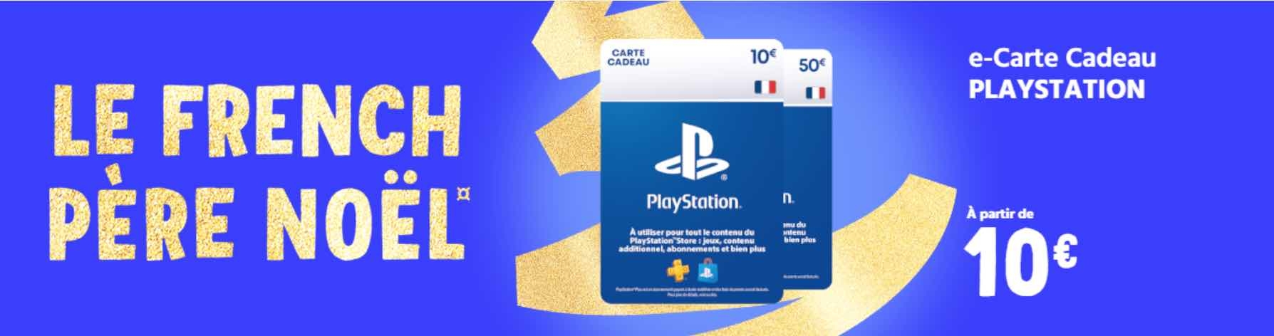 carte cadeau Playstation Cdiscount