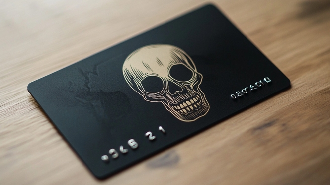 Carte crédit pirate