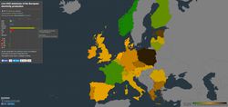 Carte électricité Europe 2