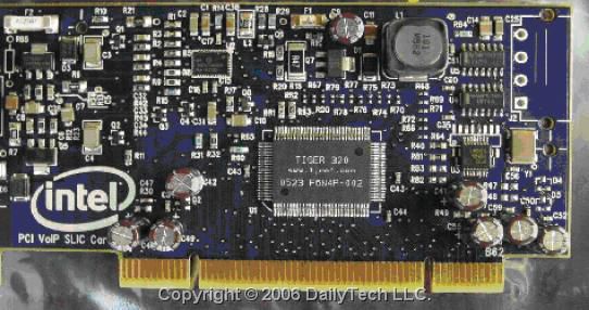 Carte intel voip 600sm