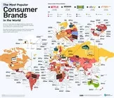 Quelles marques sont les plus populaires dans chaque pays ?