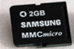 Carte MMC micro 2 Go Samsung