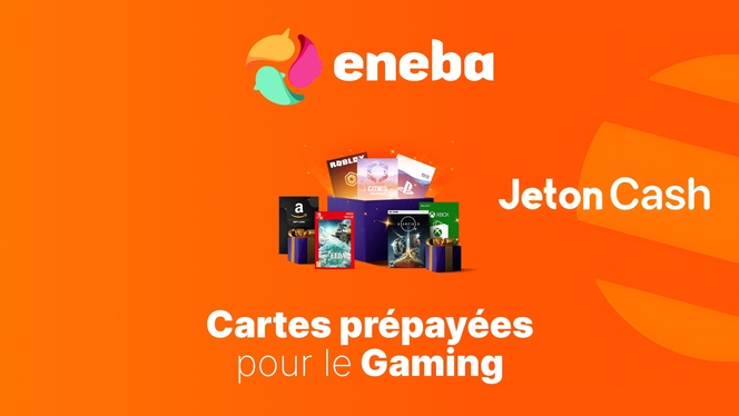 Cartes prépayées Gaming Jeton Cash