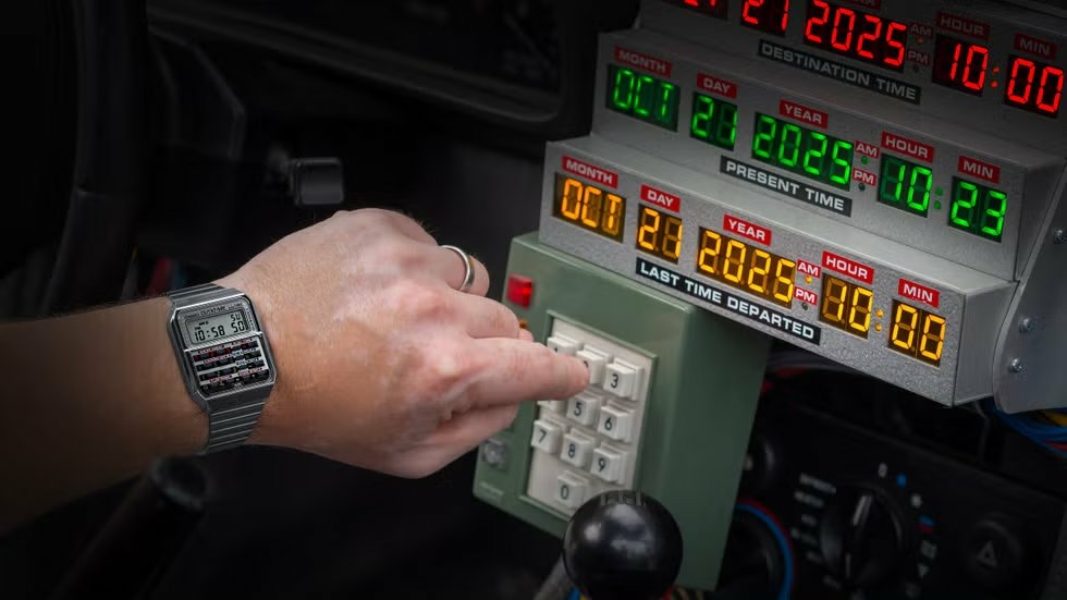 Casio back to the Future 01