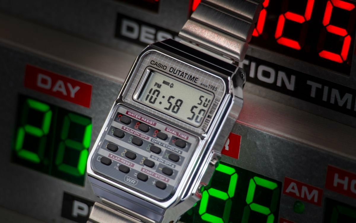 Casio back to the Future 06