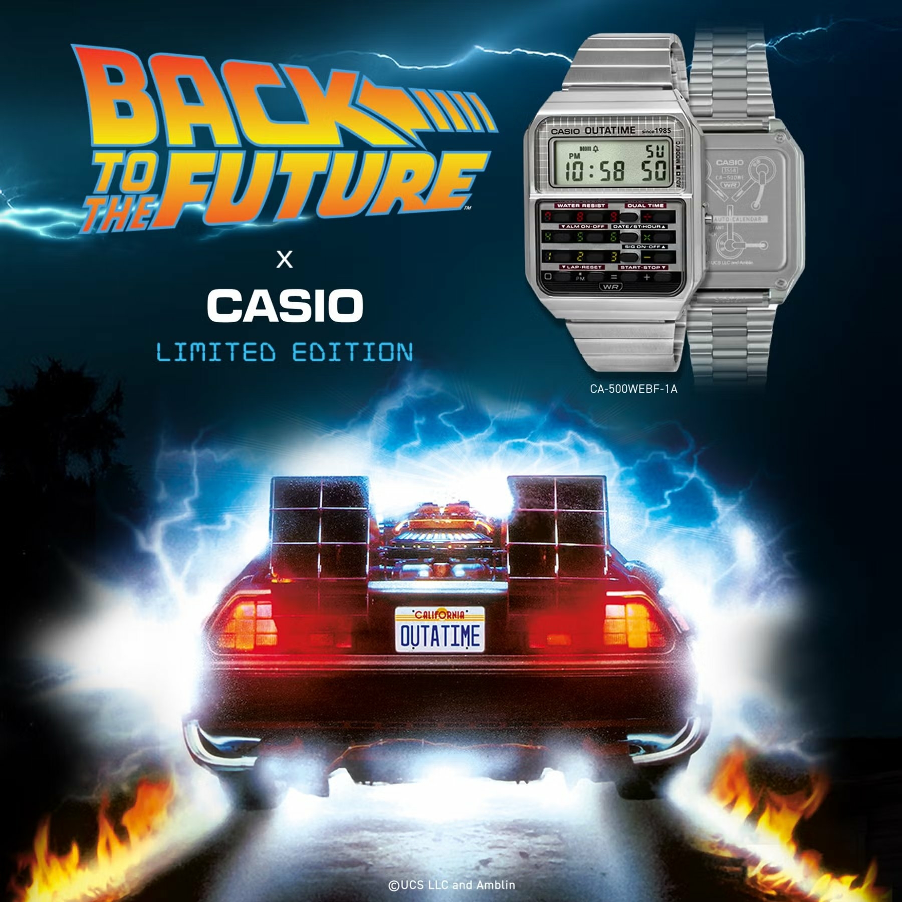 Casio back to the Future 0