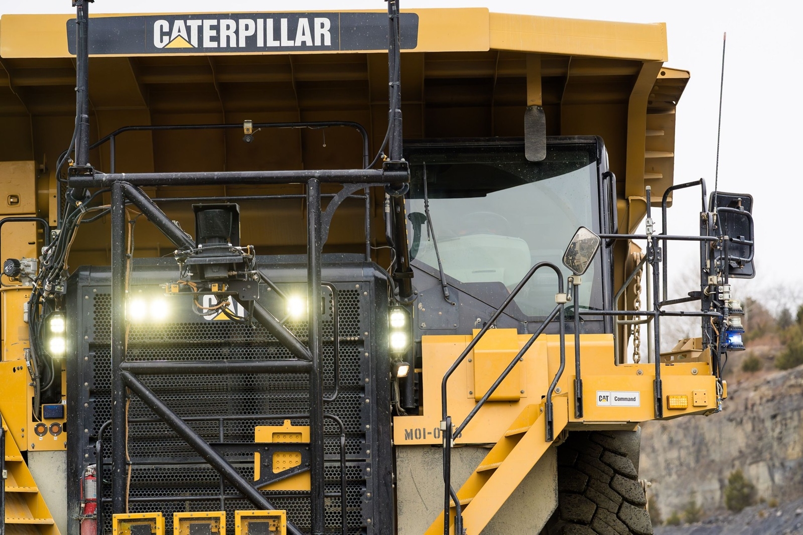 Caterpillar engin chantier autonome 02
