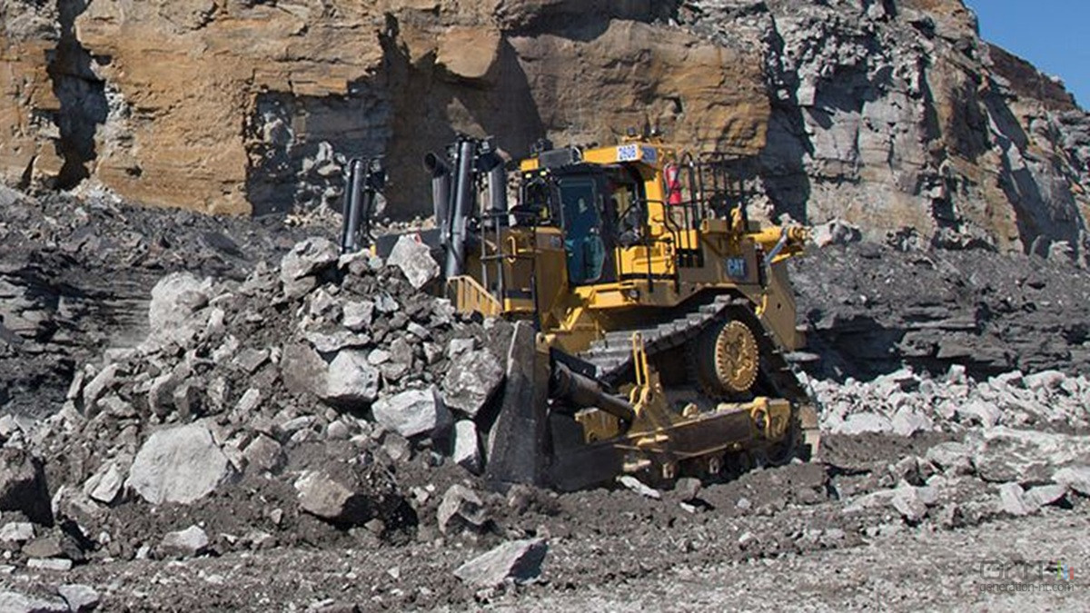 Caterpillar engin chantier autonome
