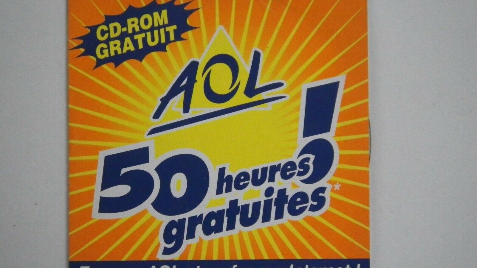 CD-ROM AOL.