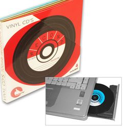 CD vierge vinyle
