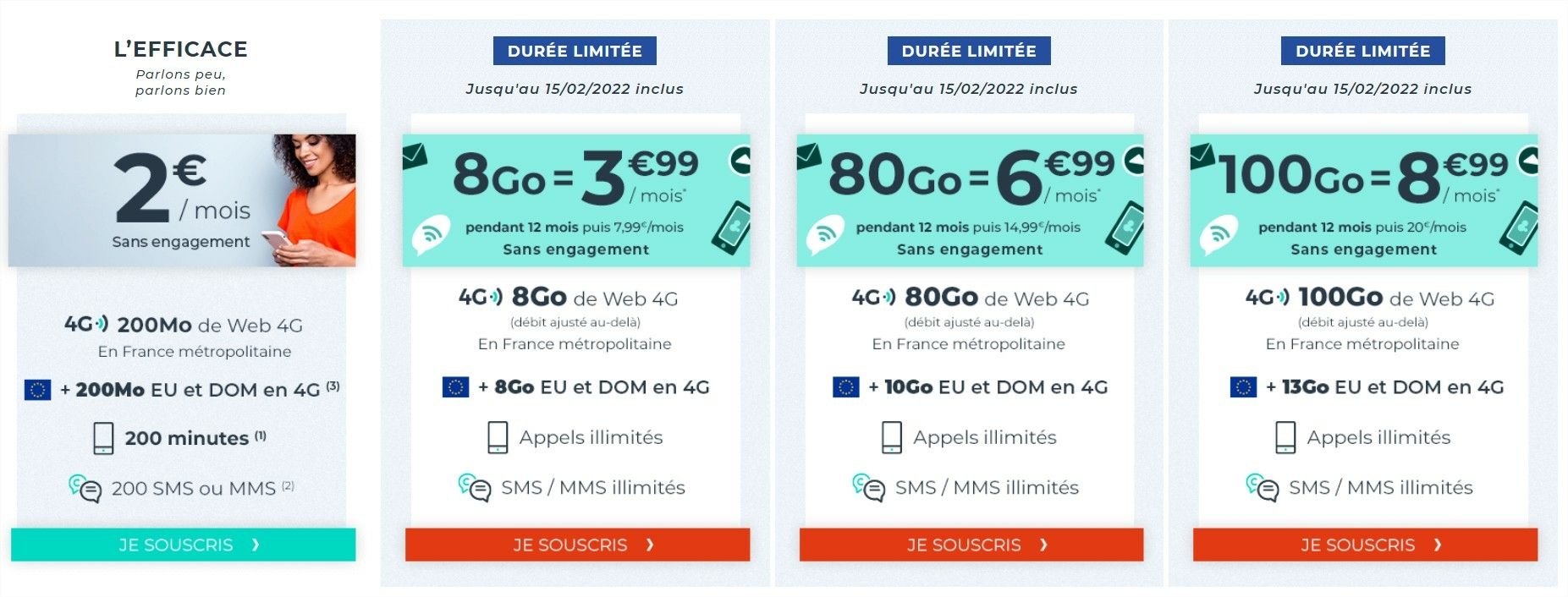 Cdiscount 8 Go fev