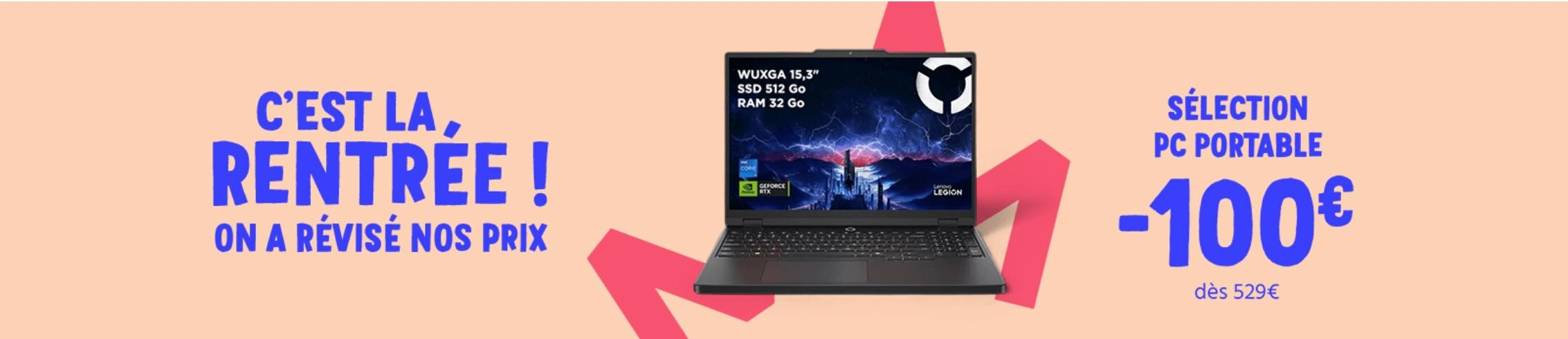 Cdiscount IT -100 CHF ab 529 CHF