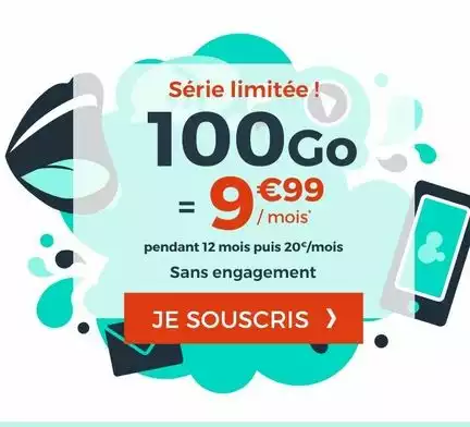 cdiscount mobile 100 Go forfait mobile