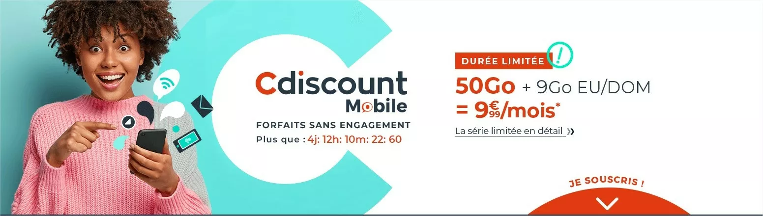 Cdiscount mobile 999