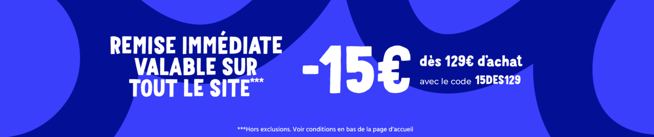 Cdiscount promo -15&acirc;&not;
