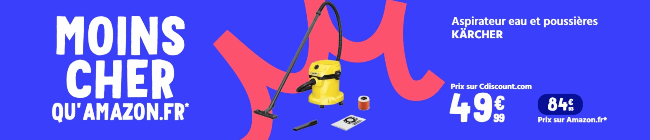 Cdiscount Promo Karcher WD2 Plus