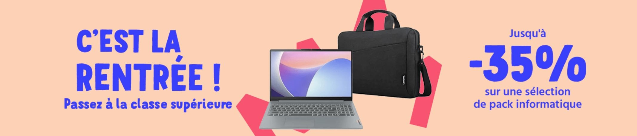 Cdiscount promos  packs PC portables