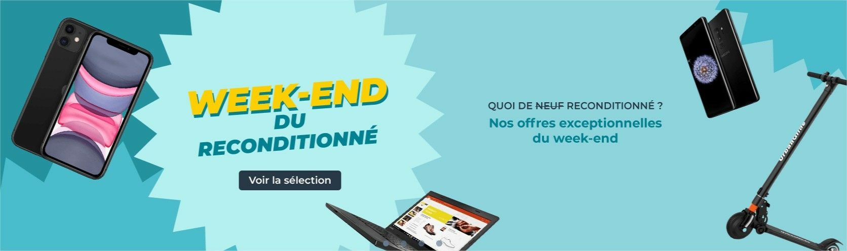 cdiscount week end reconditionné