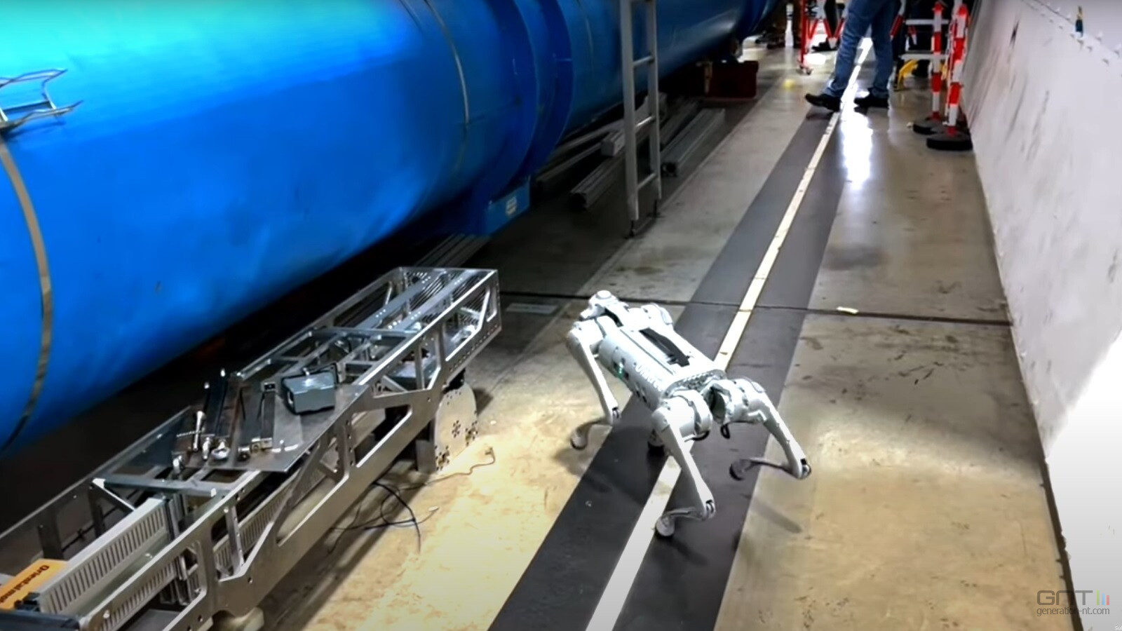 La Chine lâche ses chiens-robots à la conquête des souterrains de la Lune