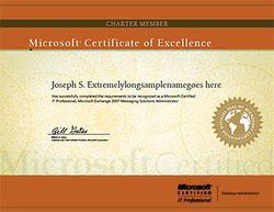 Certificat mcp microsoft
