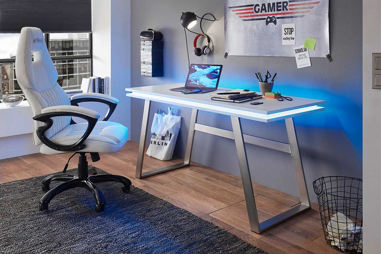 Chaise-gaming trandy mobilier