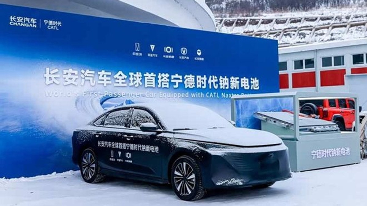 Changan Nevo A06 vehciule electrique batterie sodium ion