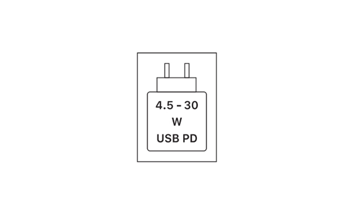 Mandatory universal charger USBC example