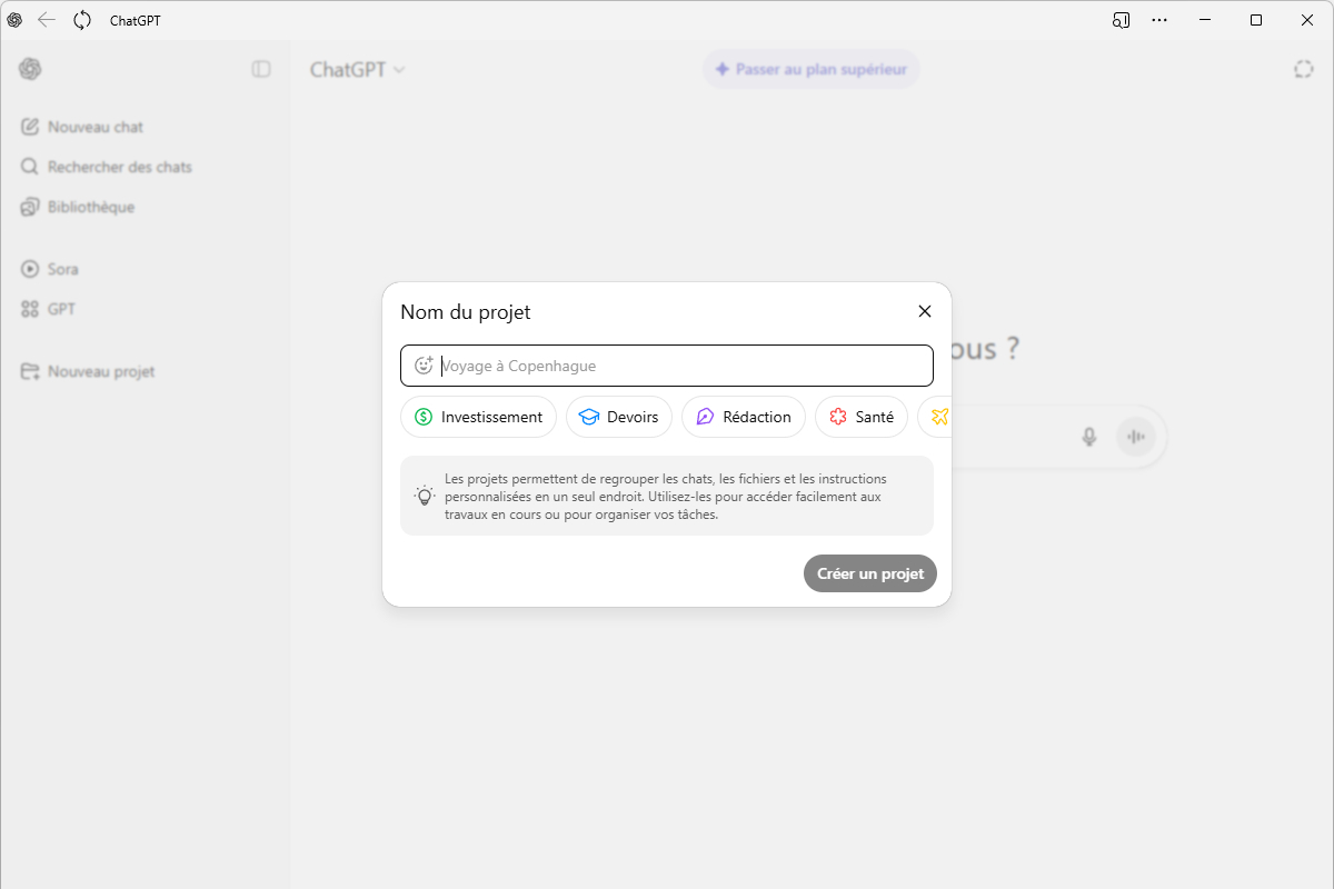 chatgpt-projets