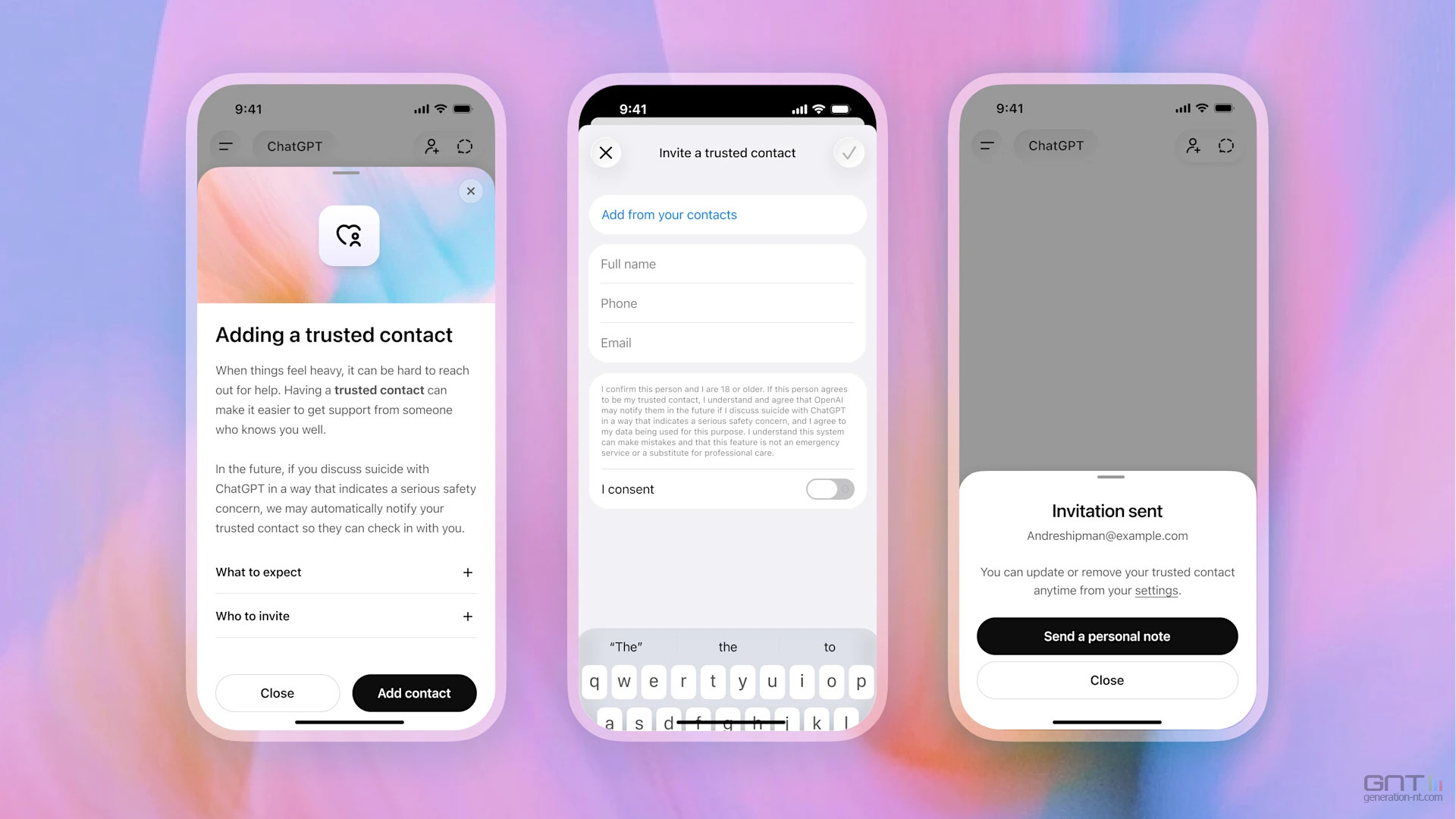 ChatGPT : OpenAI ajoute des contacts de confiance pour alerter des proches
