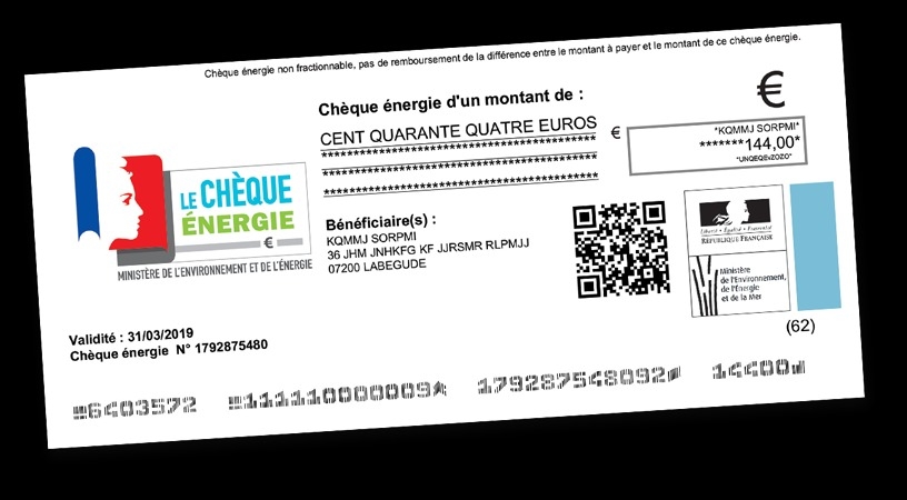 cheque energie