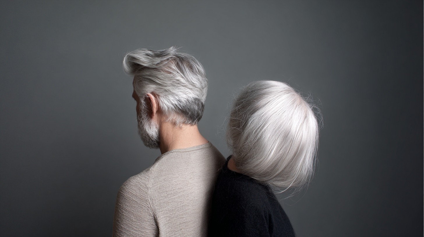 Cheveux gris 03