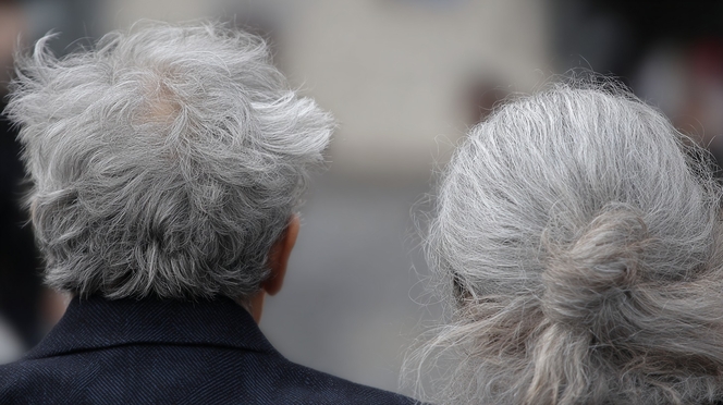 Cheveux gris