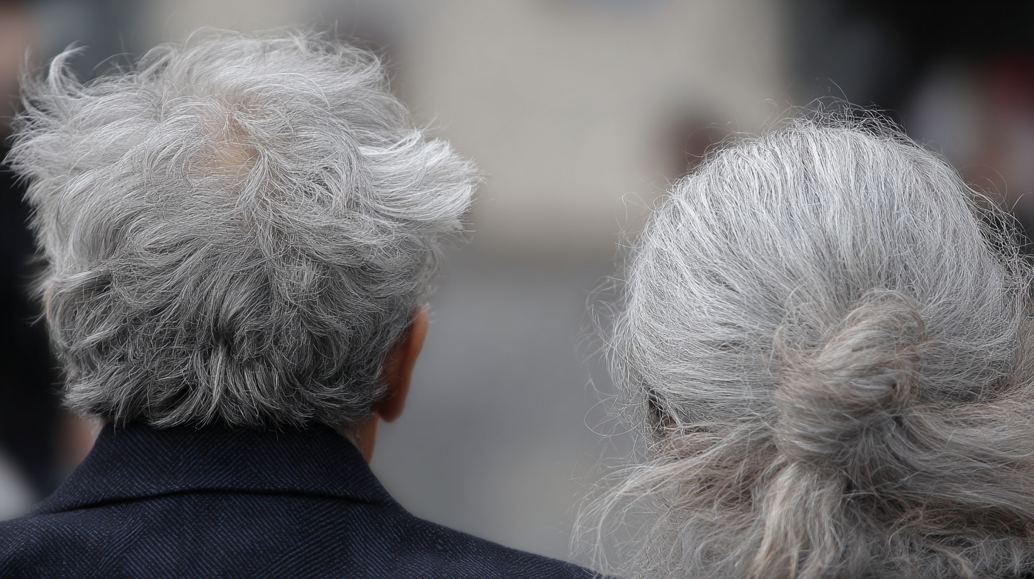 Cheveux gris