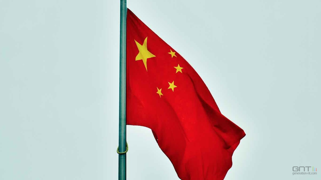 Chine drapeau