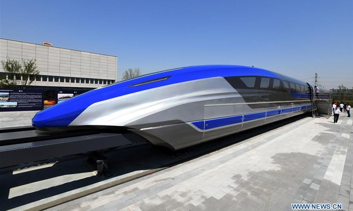 La Chine dévoile un train maglev capable d'atteindre 600 km/h