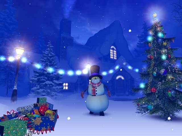 Christmas 3D screen 2