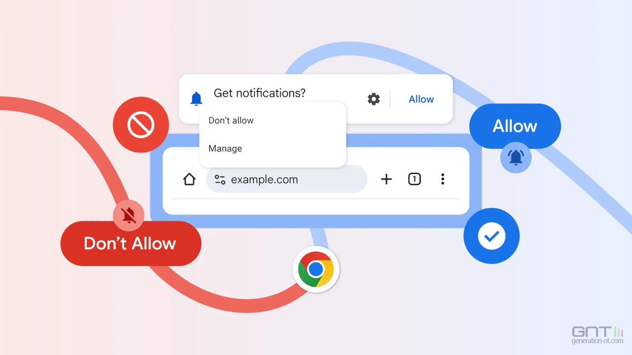 La défense en gruyère de Chrome fait des miracles pour les notifications Android