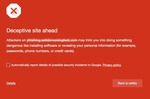 Chrome-avertissement