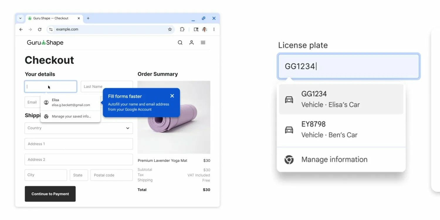 Chrome remplissage auto 01