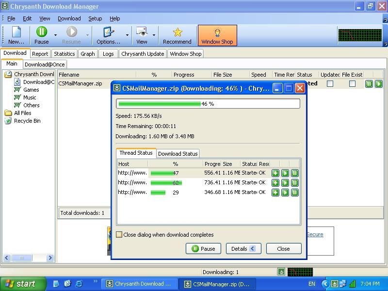 Chrysanth Download Manager 2