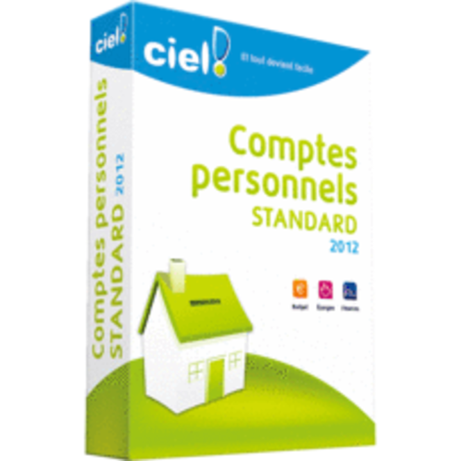 Ciel Comptes Personnels Standard 2012