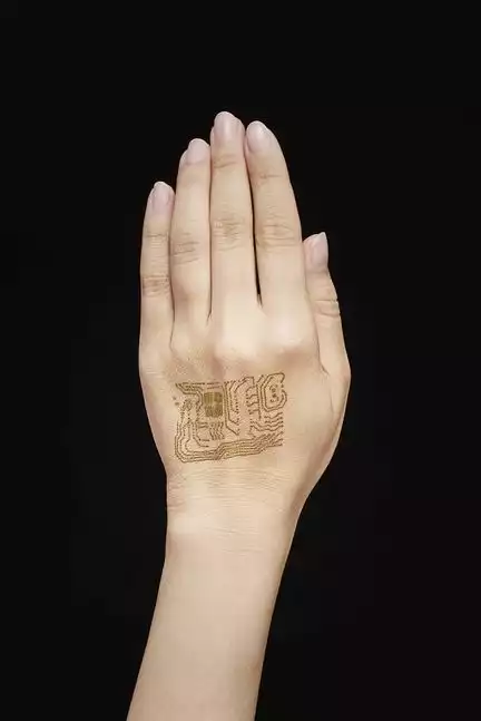 Circuit imprimé peau
