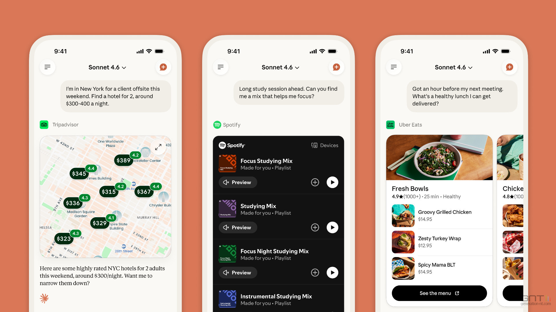 Anthropic enrichit Claude avec des applications du quotidien