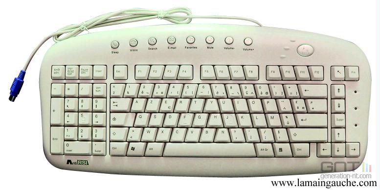 La Main Gauche : un clavier pensé pour les gauchers
