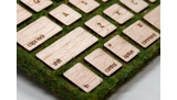 Retour aux sources avec un clavier en bois et en mousse