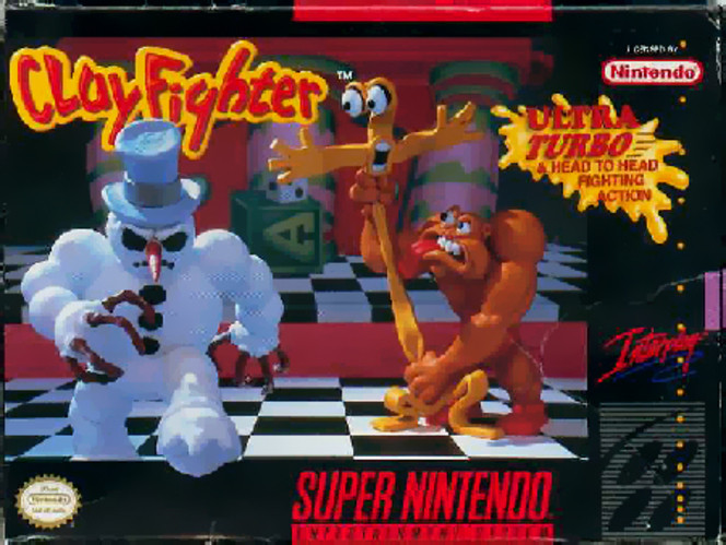 ClayFighter - Super Famicom - pochette